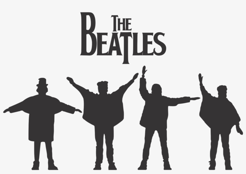 Download - Beatles Silhouette, transparent png