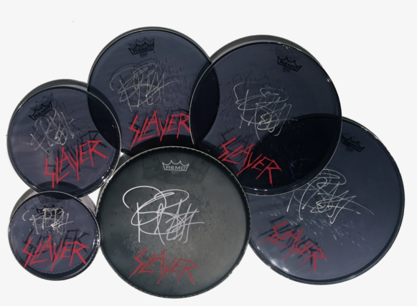 Paul Bostaph Full Set 2018 Us Final Tour Drum Heads, transparent png
