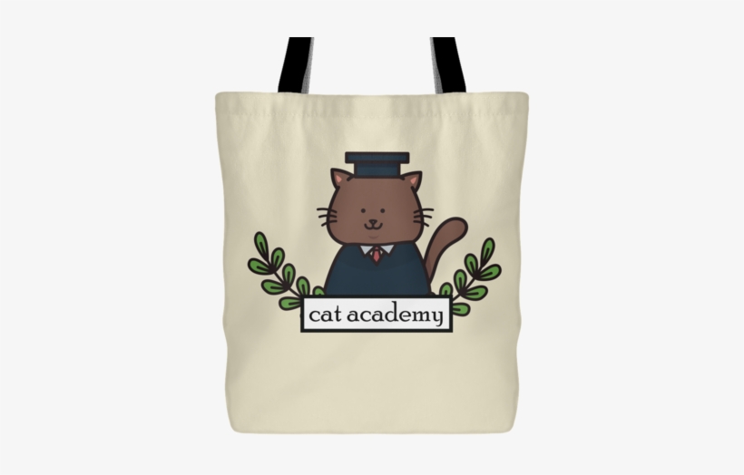 Cat Academy Tote Bag - Tote Bag, transparent png