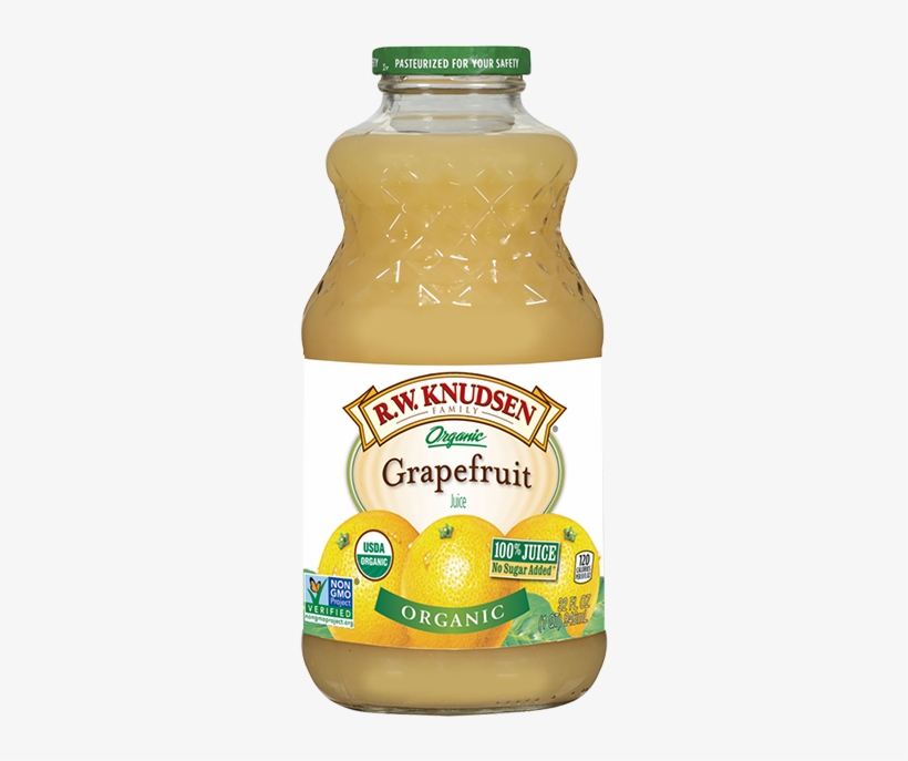 Organic Grapefruit - Rw Knudsen Grapefruit Juice, transparent png