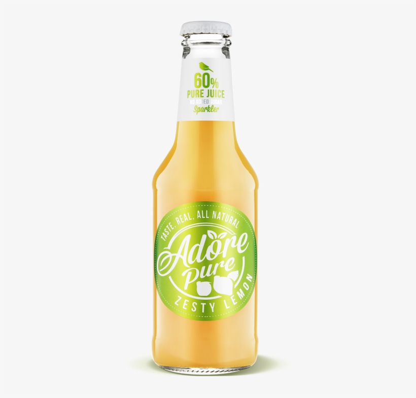 Lemon Home - Beer Bottle, transparent png