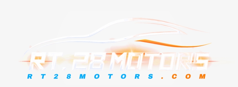 Rt 28 Motors Logo - Orange, transparent png