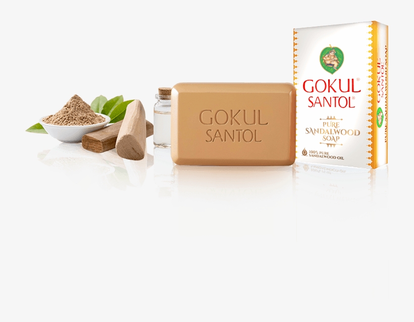 Gokul Santol Soap - Gokul Sandal Soap Price, transparent png