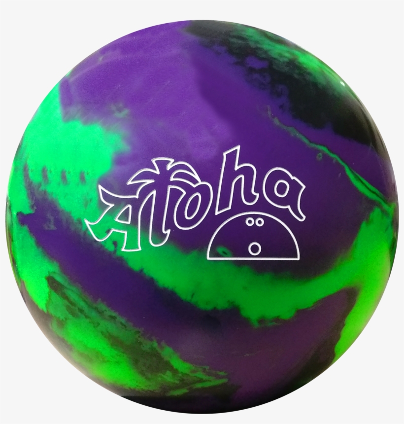Aloha Kong Ball Back Image Hq - Duckpin Bowling, transparent png