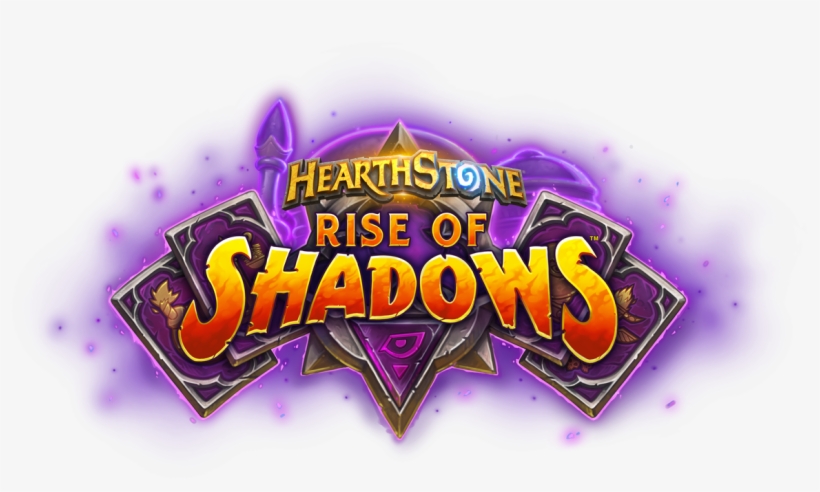 'hearthstone' Announces 'rise Of Shadows' Expansion - Graphic Design, transparent png
