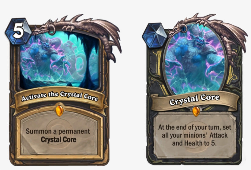New Rogue Quest Crystal Core Card Discussion - Hearthstone Quest Rogue Nerf, transparent png