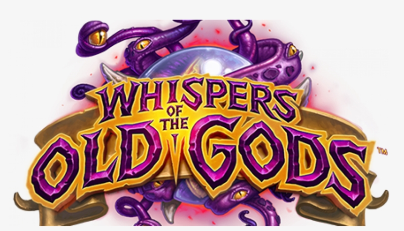 Hearthstone Whisper Of The Old Gods Logo Png, transparent png