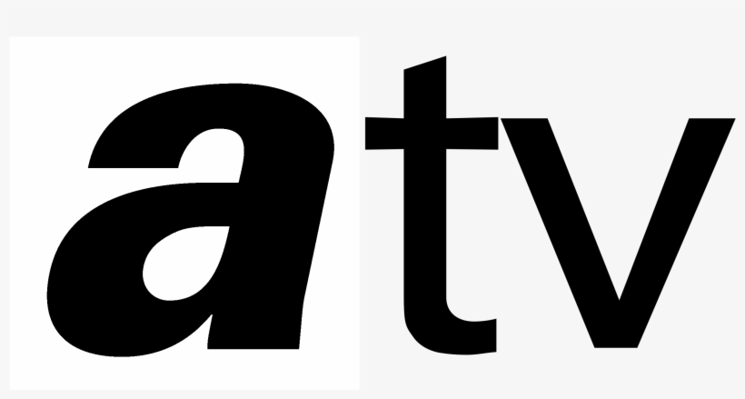 Atv 01 Logo Black And White - Graphics, transparent png