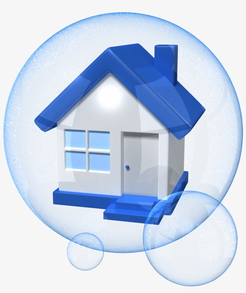 Is Real Estate Investing For You - House In A Bubble Png, transparent png