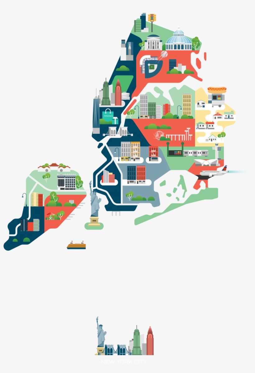 Map Illustration By Jing Zhang, transparent png