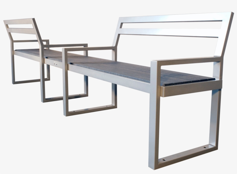 Skyline 2 Sided Bench Skyline 2, Park, Chair, Prince - Outdoor Bench, transparent png