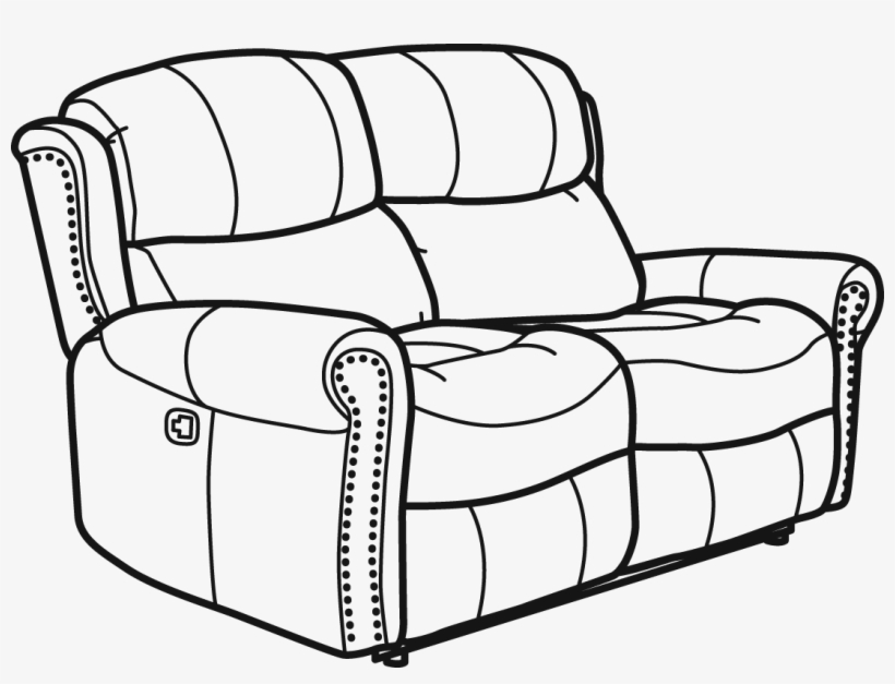 Walden Fabric Reclining Loveseat - Sofa Bed, transparent png