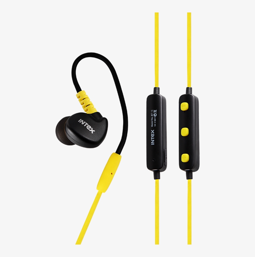 Mobile Earphone Png Free Download - Intex Bt 13, transparent png