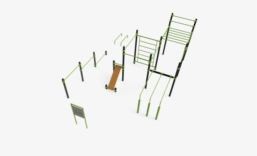 Bmp Park-002 Calisthenics Park S - Playground, transparent png