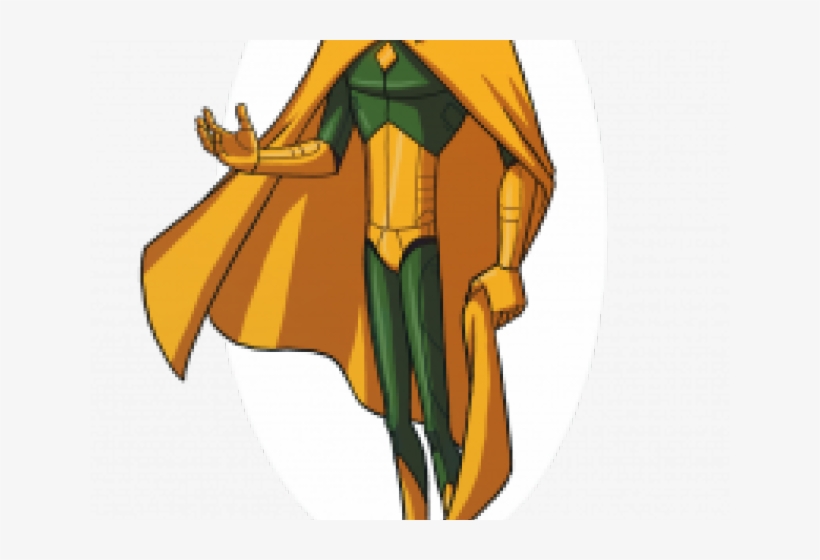 Marvel Vision Png Transparent Images - Vision Cartoon Marvel, transparent png