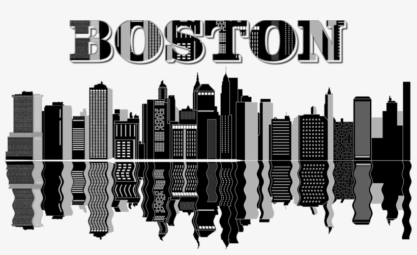 Boston City Graphic - Boston Clipart, transparent png