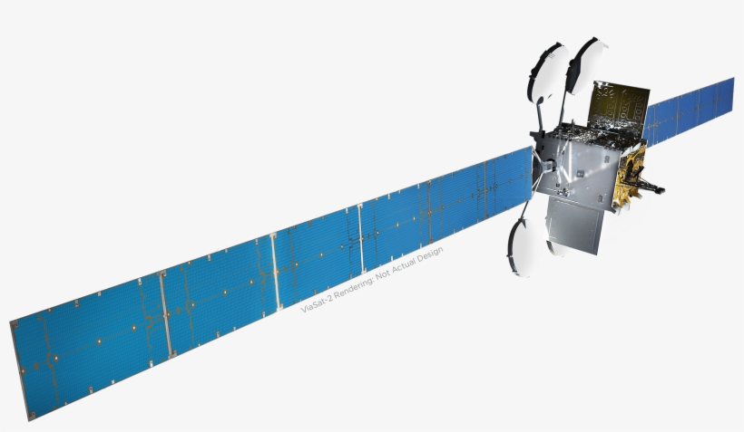 Viasat-2 Satellite Rendering - Saw Chain, transparent png