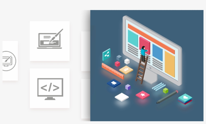 Web Designing Services - Modern Web Design Trends 2018, transparent png
