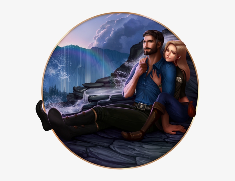 Elwynn Waterfalls - Sitting, transparent png