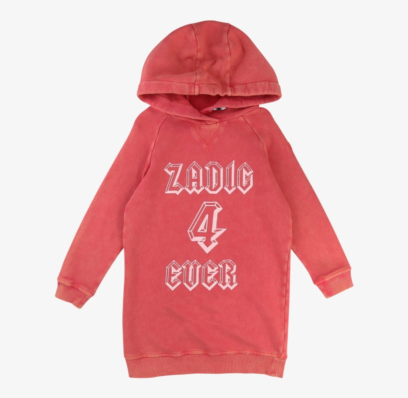 Zadig & Voltaire Kids Sweat Dress 4ever - Hoodie, transparent png