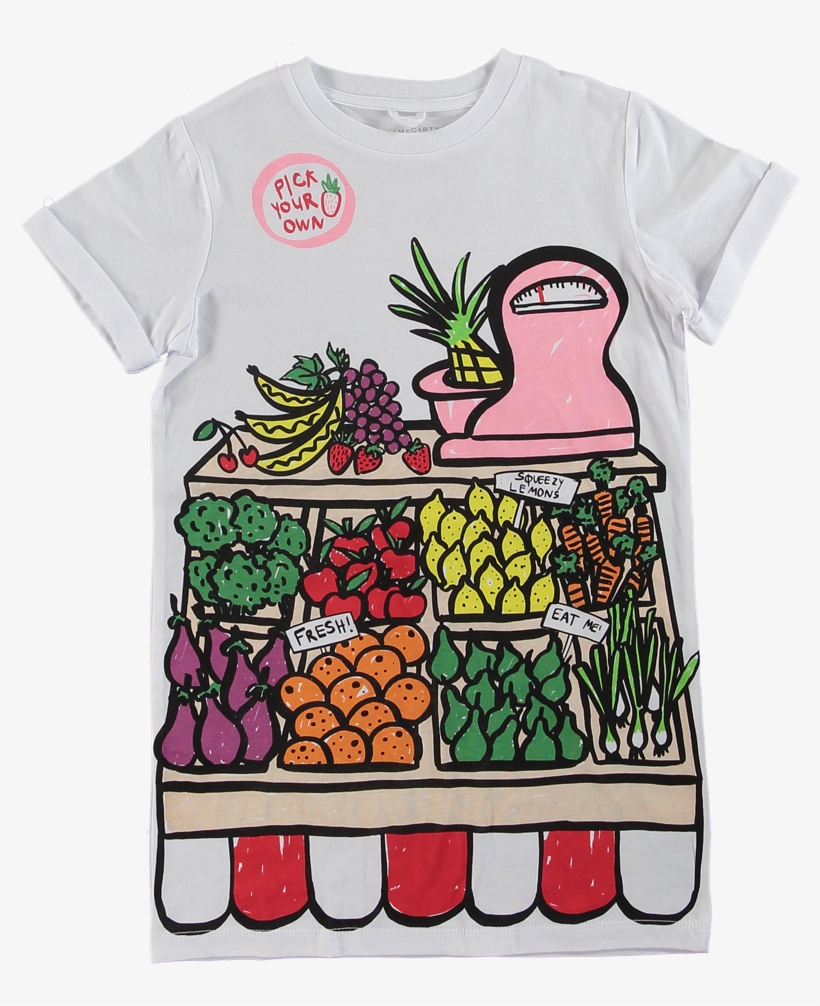 Stella Mccartney Kids Pick Your Fruit Dress, transparent png