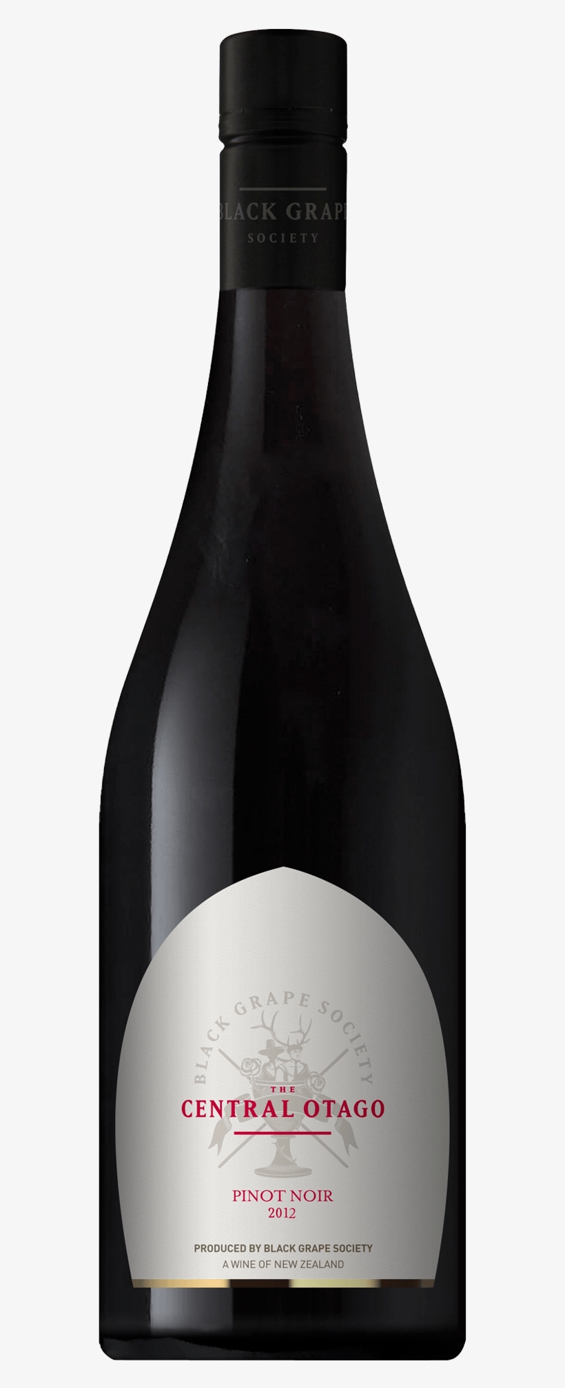 Black Grape Society The Central Otago Pinot Noir - Stoller 2016 Pinot Noir, transparent png