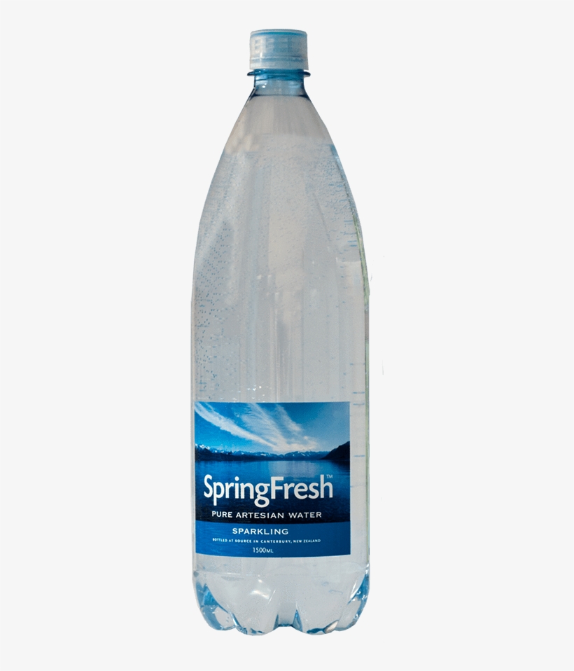 Springfresh Sparkling Mineral Water - Springfresh Water, transparent png