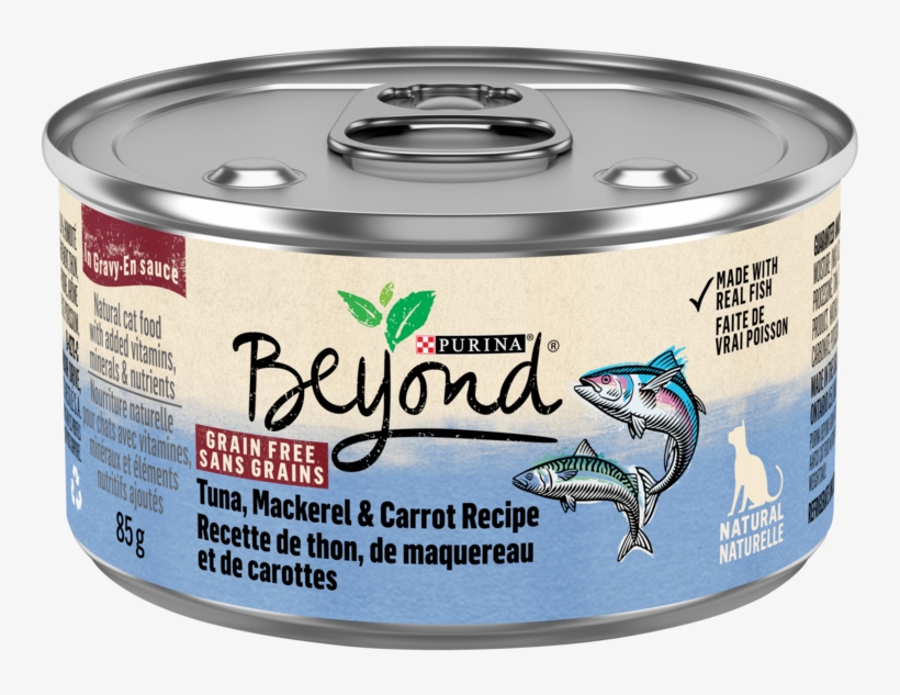 Purina® Beyond® Grain Free Tuna, Mackerel & Carrot, transparent png