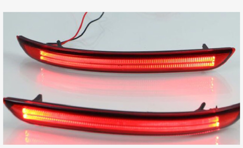 Back Bumper Reflector Led Lights For Toyota Innova - Grille, transparent png