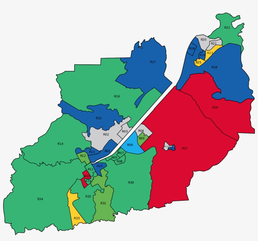 File - 1999dcelectionmapr - Svg - Map, transparent png