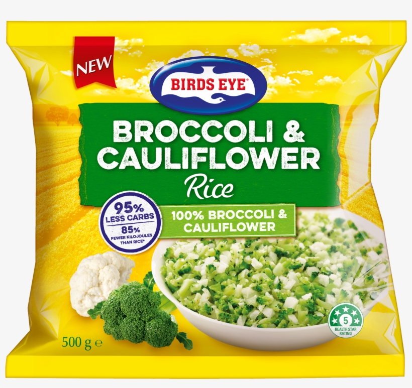 Broccoli And Cauliflower Rice 500g - Cauliflower Rice Birds Eye, transparent png