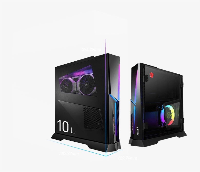Msi Tridentx Gaming Desktop Pc - Msi Trident X 9th, transparent png