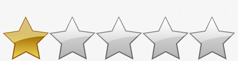 Watch On A Plus Tv - 1 Star Rating Png, transparent png