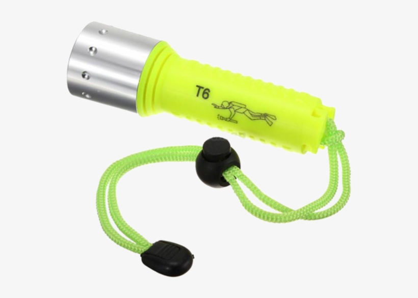 Cree Xm-l T6 Led Diving Flashlight Submarine Lamp Underwater - Καταδυτικοσ Φακοσ, transparent png