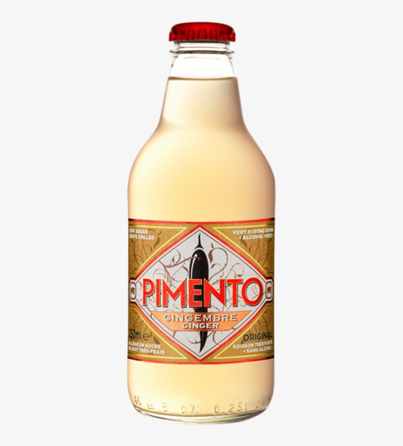 Pimento-bottle - Pimento Spicy Ginger Beer, transparent png