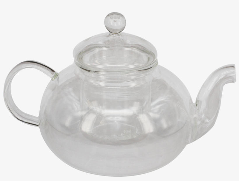 Glass Teapot - Teapot, transparent png