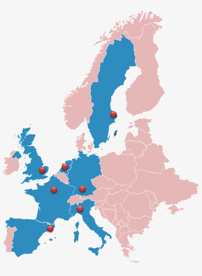 Map - Europe Languages, transparent png