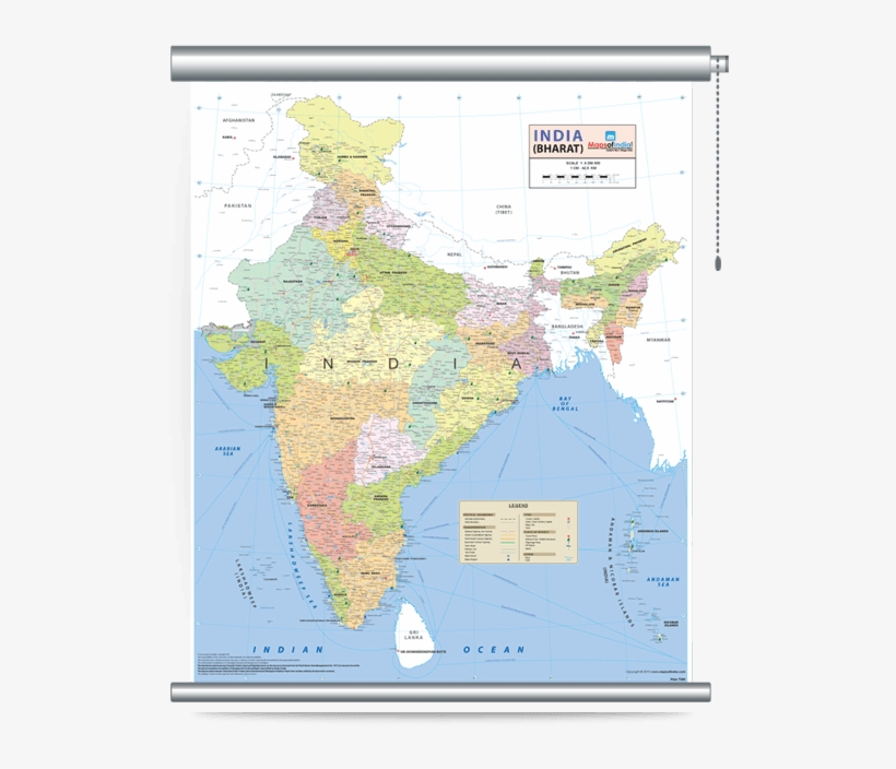 Wall Maps Of India, transparent png