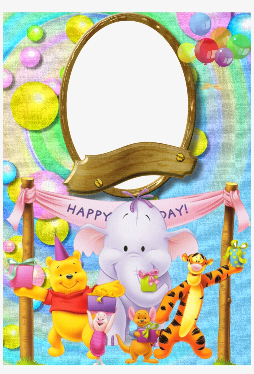 Winnie The Pooh Happy Birthday - Winnie Pooh Happy Birthday, transparent png