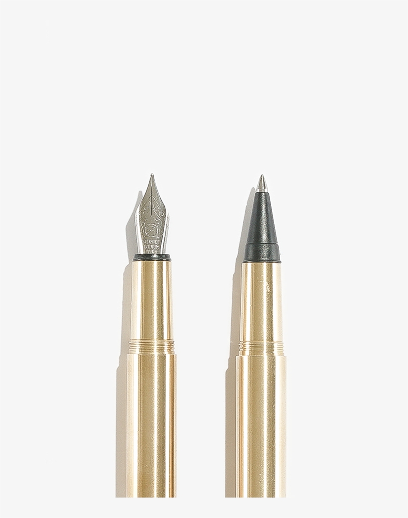 Pocket Fountain Pen - Bullet, transparent png