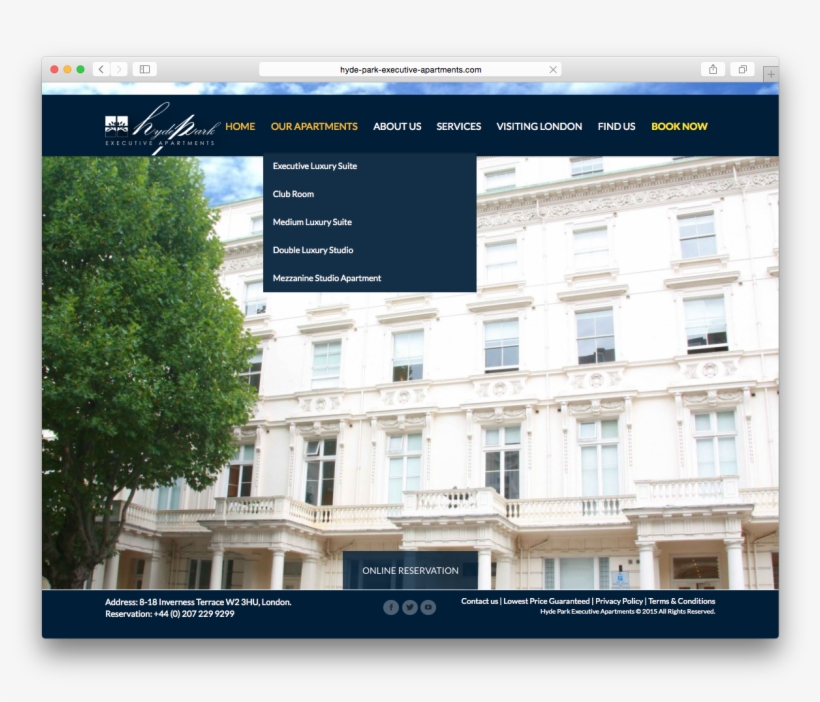 Set Right On The Edge Of London's Most Famous Park, - Hyde Park Executive Apartments, transparent png