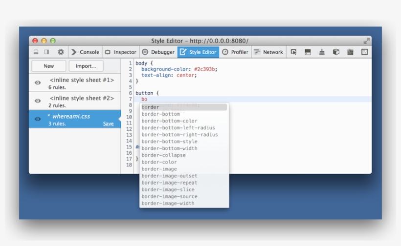 You Can Switch Autocomplete Off In The Style Editor - Editor Autocomplete, transparent png