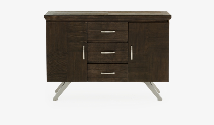 Image For Brown Buffet With Stainless Steel Foot From - Cabinetry, transparent png