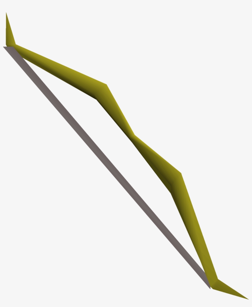 Longbow Runescape, transparent png