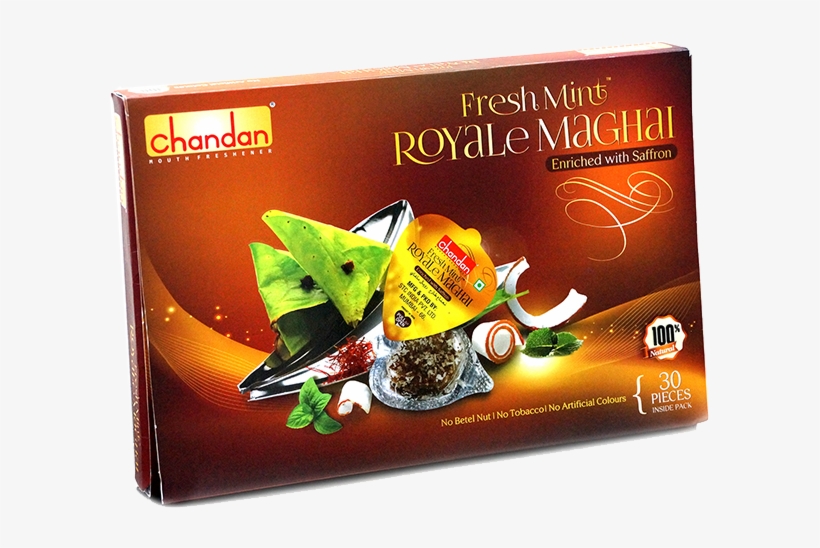 Chandan Mukhwas Fresh Mint Royale Maghai From Mumbai - Russian Candy, transparent png