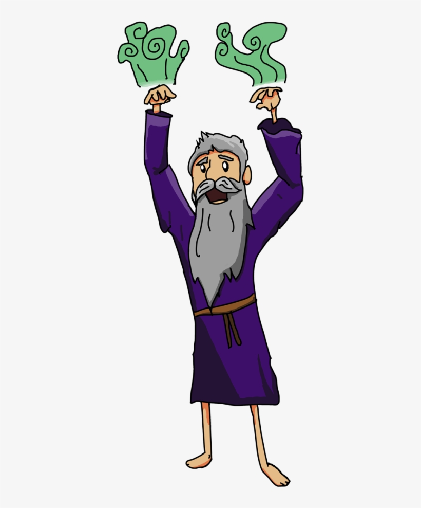 Though Gandarf Shares His Name With Another Well Known - Cartoon, transparent png