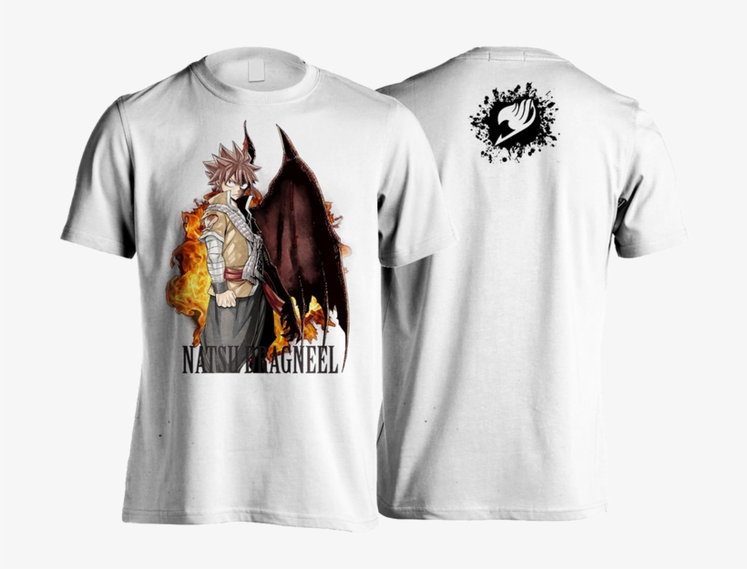 Kaos Natsu Dragneel Anime Fairy Tail Shirt Dragon Cry - Lulu Lou Reed T Shirt, transparent png