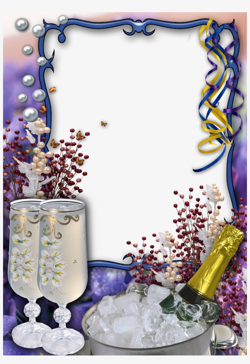 Celebracion Wedding Borders, Birthday Frames, Wedding - Christmas Card, transparent png