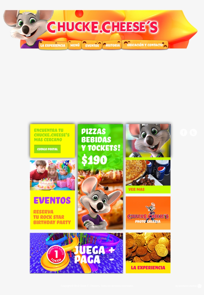 Chuck E - Cheese - Stochastic Studios - - Kids Birthday Party, transparent png