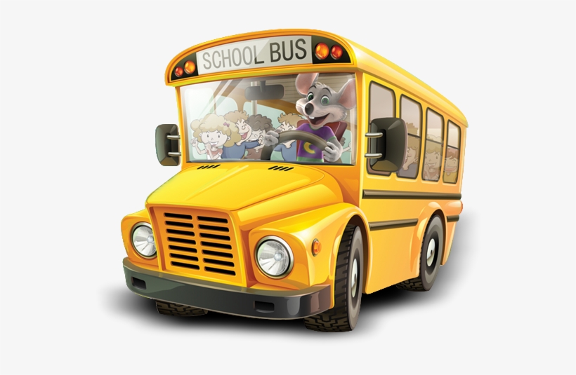 Its Time For Some Edu-tainment - School Bus Cartoon Vector, transparent png